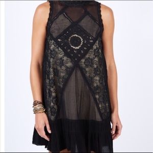 FREE PEOPLE LACE ANGEL DRESS